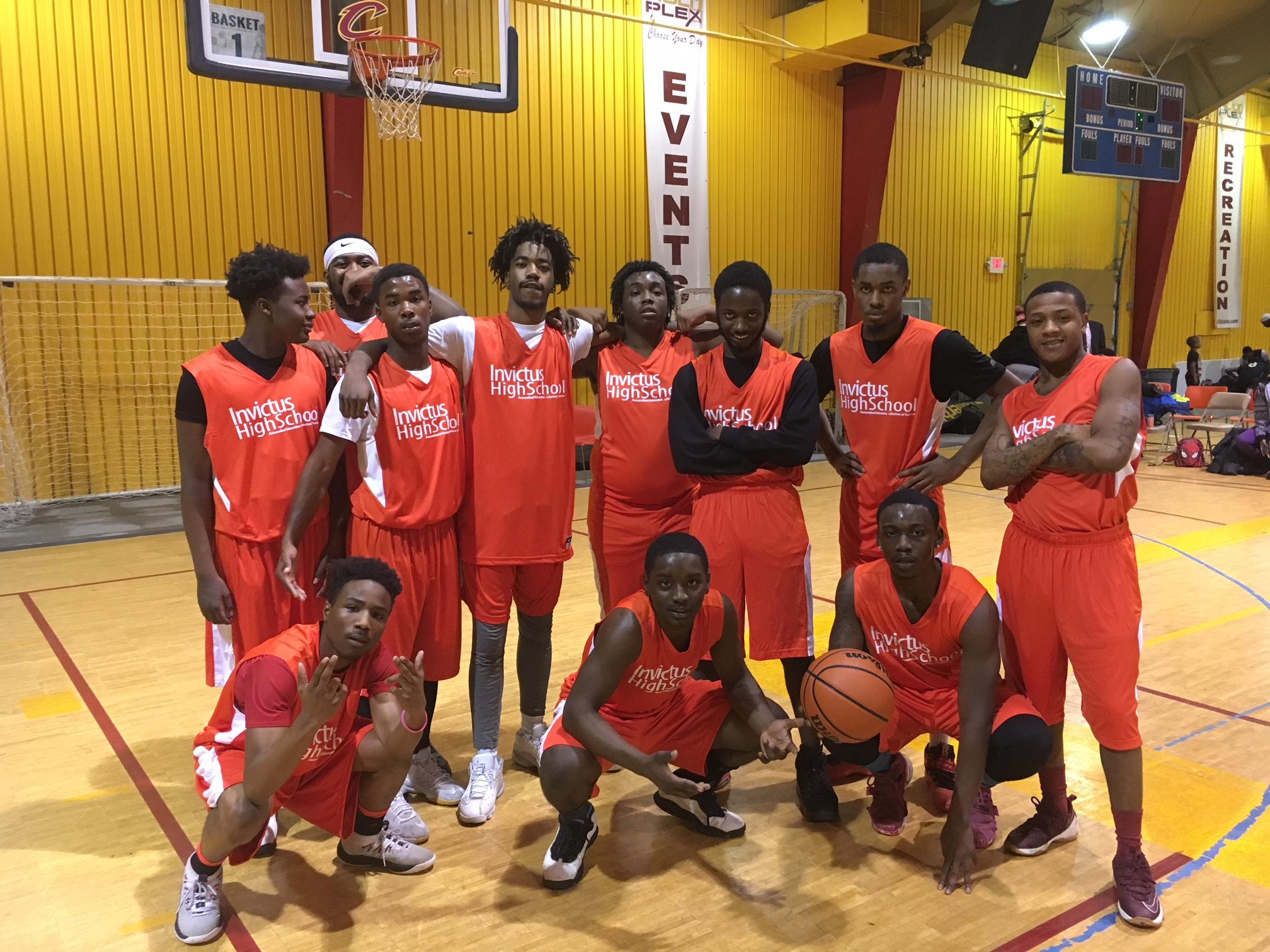 Invictus High School Cleveland Basketball team