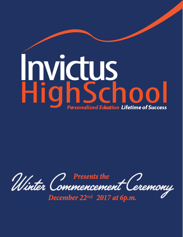 Invictus High School Graduation Cover